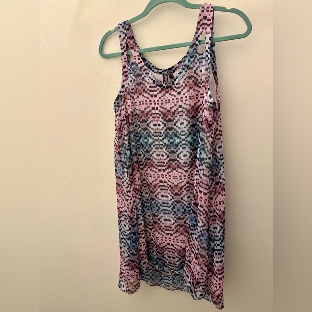 Gentle Fawn Patterned Mini Dress